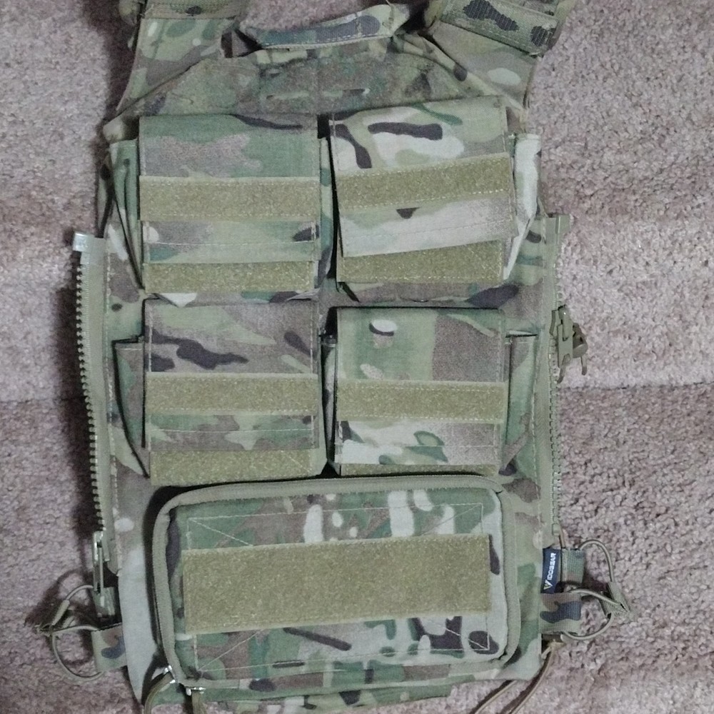 shellback plate carrier (no cummberbund)