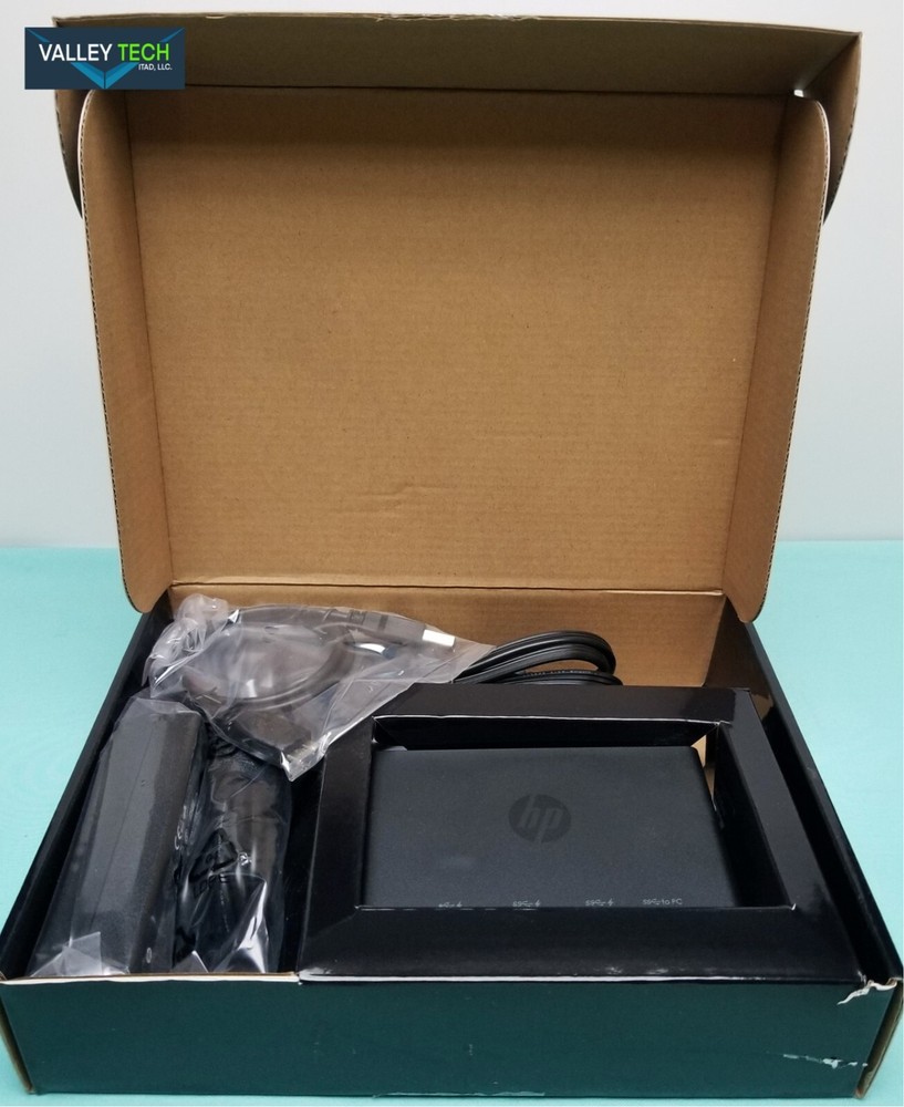HP 3001PR USB 3.0 Port Replicator NEW!