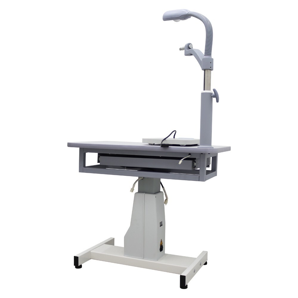 110V Full Automatic Optometry Ophthalmic Eyeglass Test Stand Combined Table