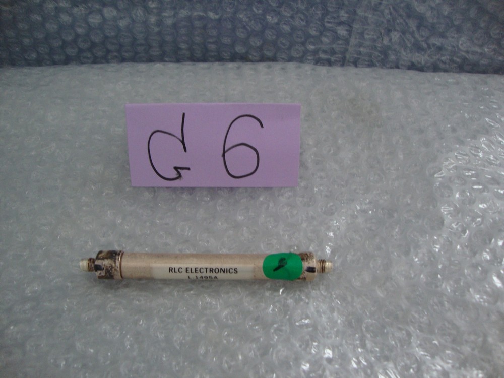 RLC electronics   L-1495A Bandpass Filter