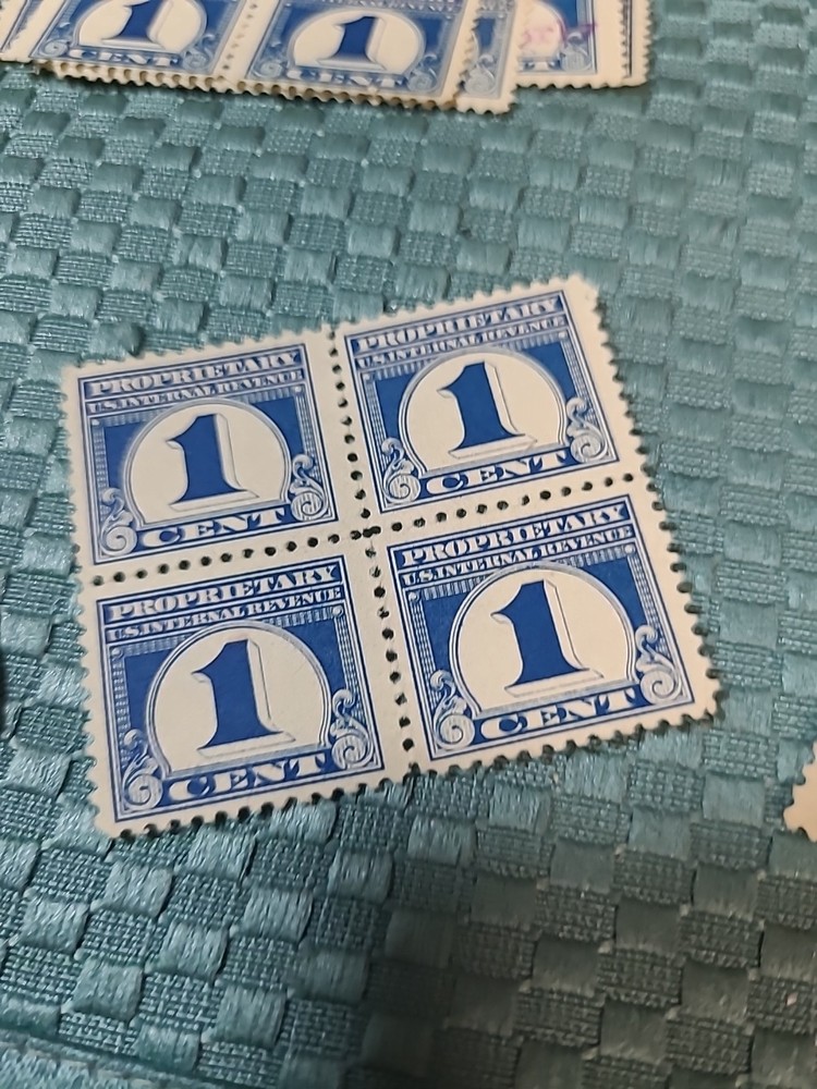 Vtg. 1 Cent Stamps