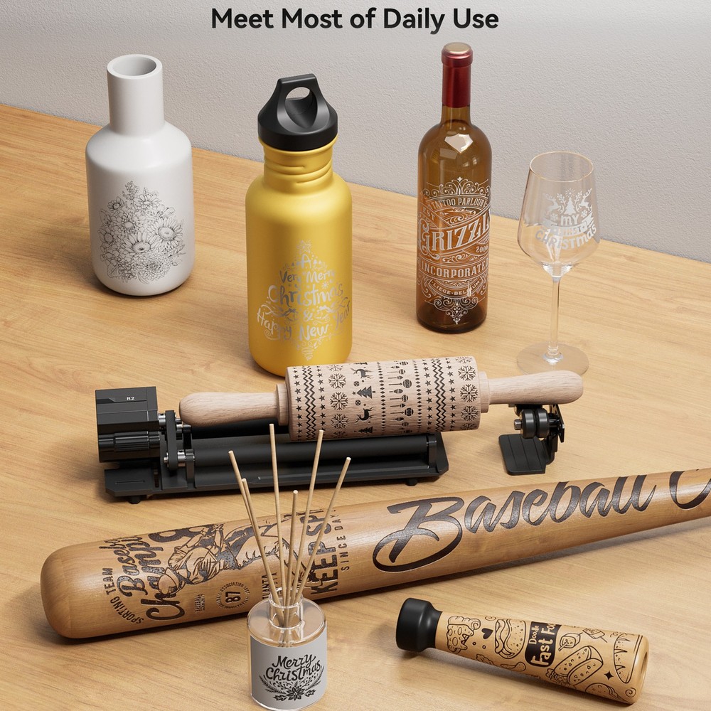 Refurbished Atomstack R2-B Laser Rotary Roller for Swiitol E18 Pro/ E24 Pro ERLO