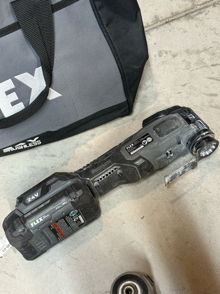 Flex 24V Brushless Tool Set: Circ Saw / Impact / Drill / Oscillating Tool
