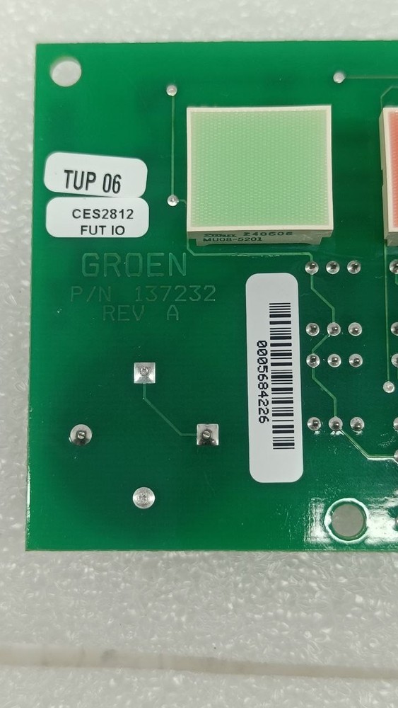 Groen 137233 Light and Timer PC Board Assembly