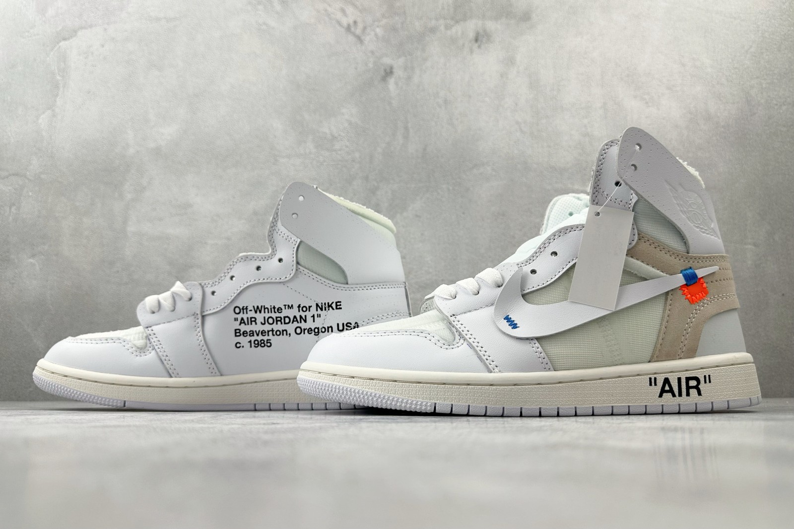 Off-White × AJ 1 Retro High White AQ0818-100
