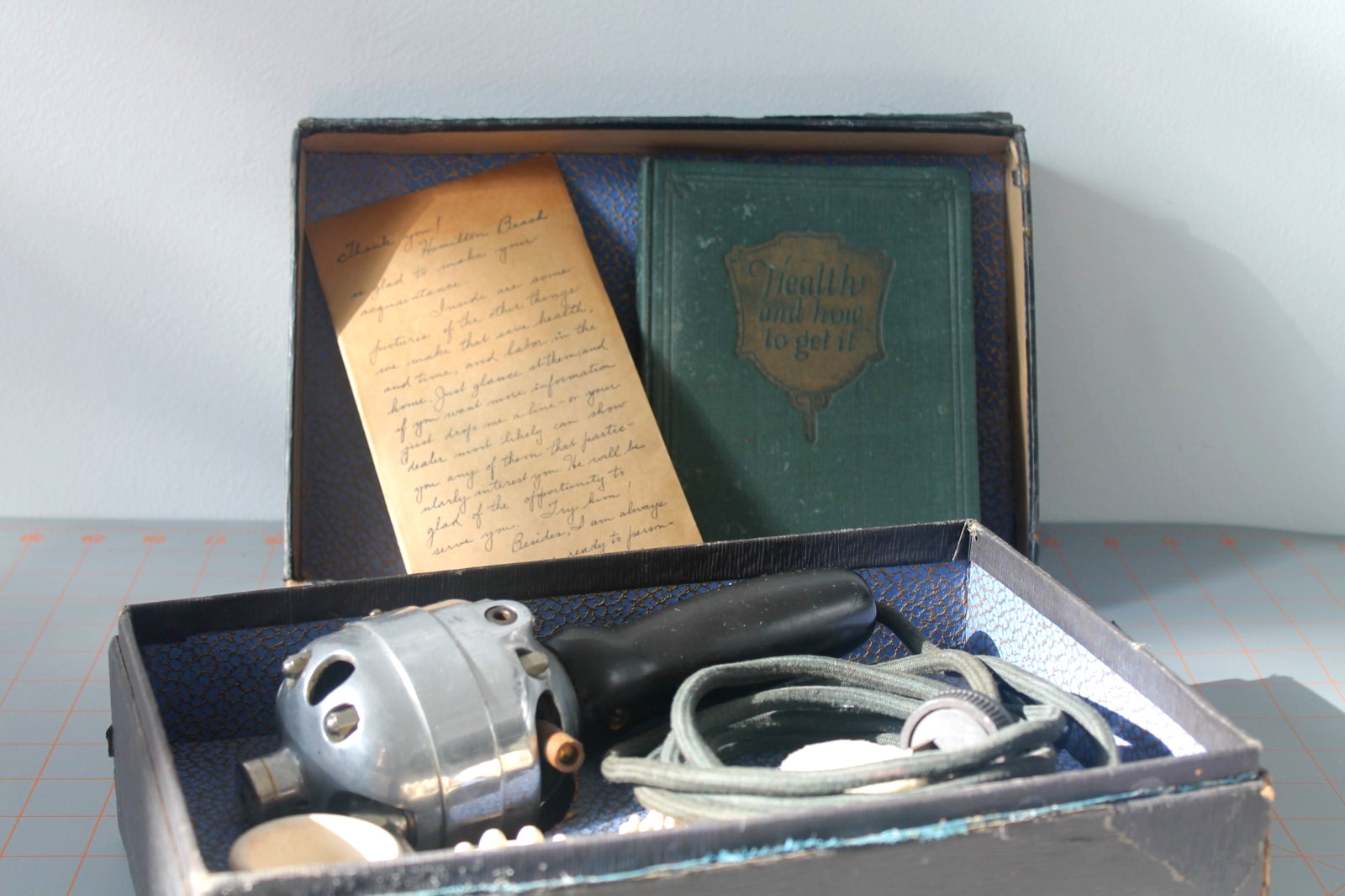 Antic Hamilton Beach Vibrator Machine 1902