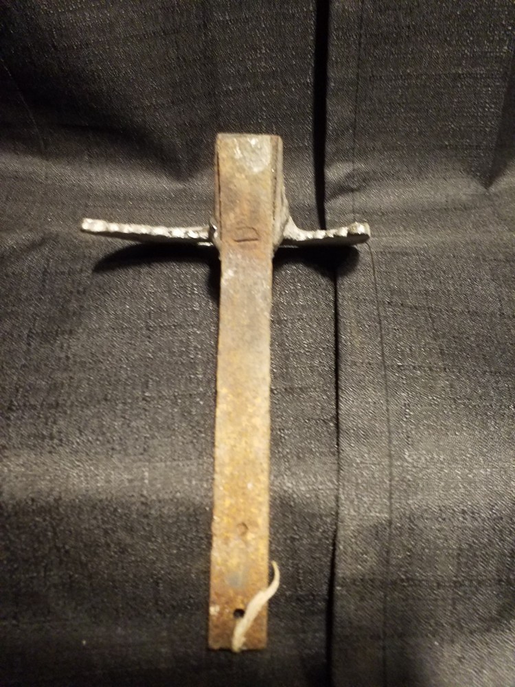 antique cast iron eagle snow catcher