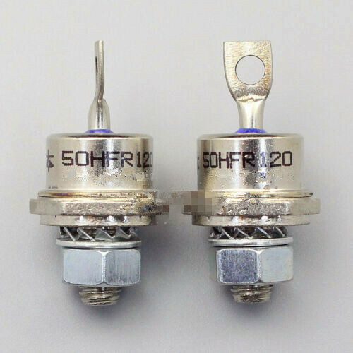 1Pc 100A 85A25A 1200V Positive Cathode/Negative Anode Stud Mount Diode Rectifier