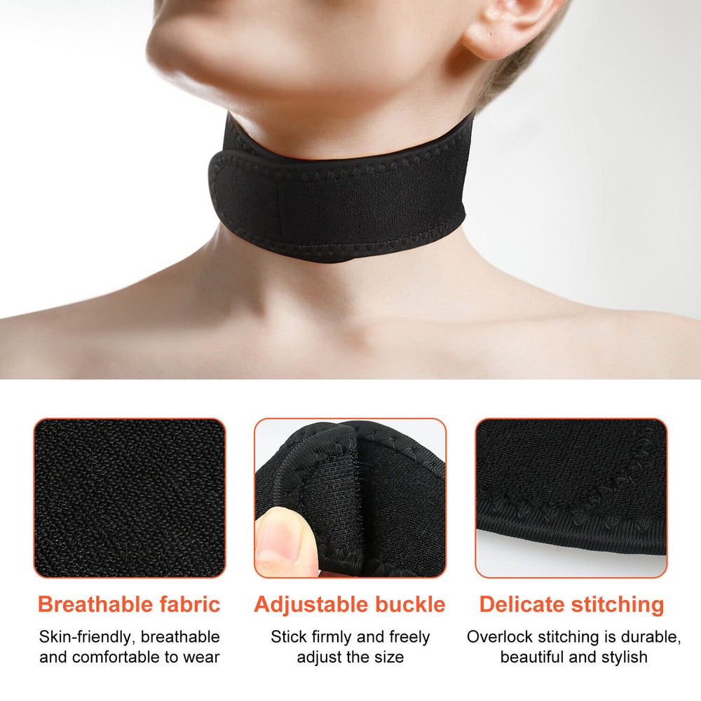 Ergonomic Neck Support Self Heating Device for Work and Text/Tech Neck