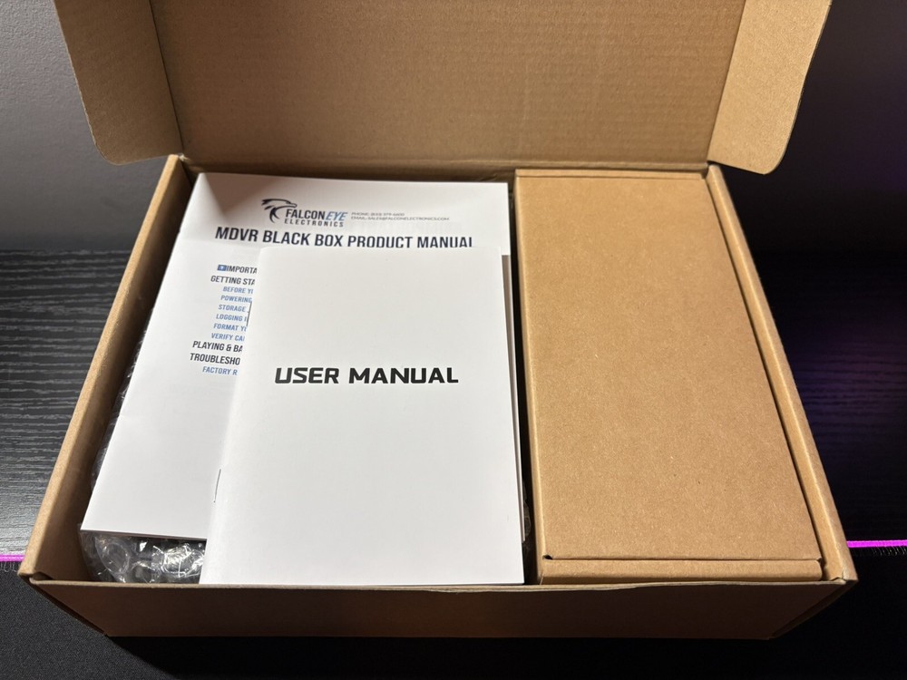 FalconEye Electronics MDVR 3-4 BLACK BOX ONLY