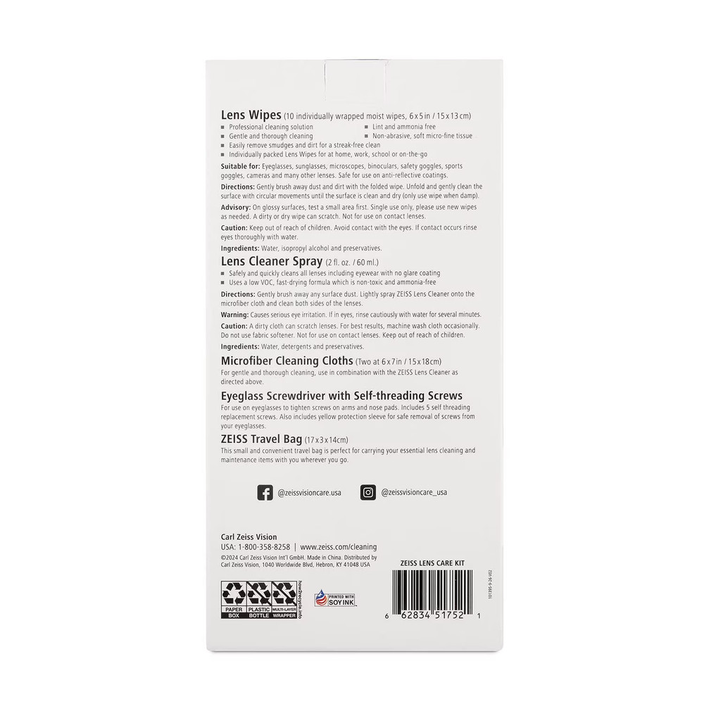 ZEISS Lens Cleaning Solution Kit