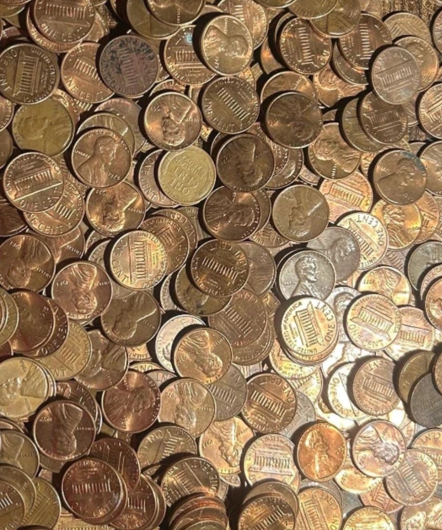 👉1959-1982 95% Copper 1lb Bulk Lincoln Pennies Mixed Years & Unsearched
