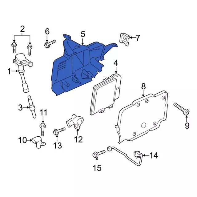 Genuine Ford Bracket GV6Z12A659A
