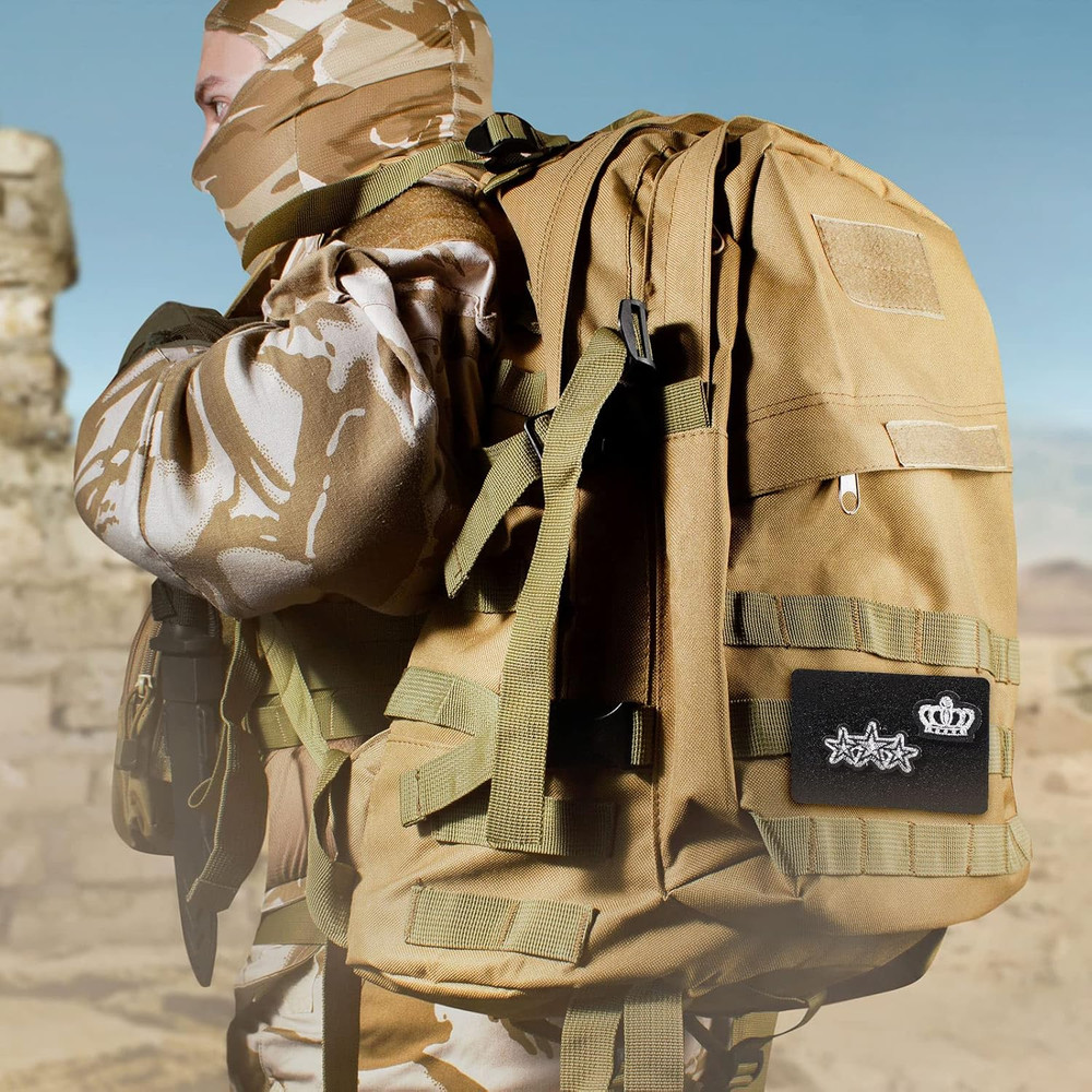 3 Pieces Molle Patches Panel Attachment Tactical Backpack Patches Display Board