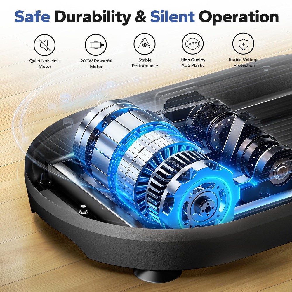 Vibration Plate Exercise Machine, Vibration Plate for Lymphatic Drainage Vibr...