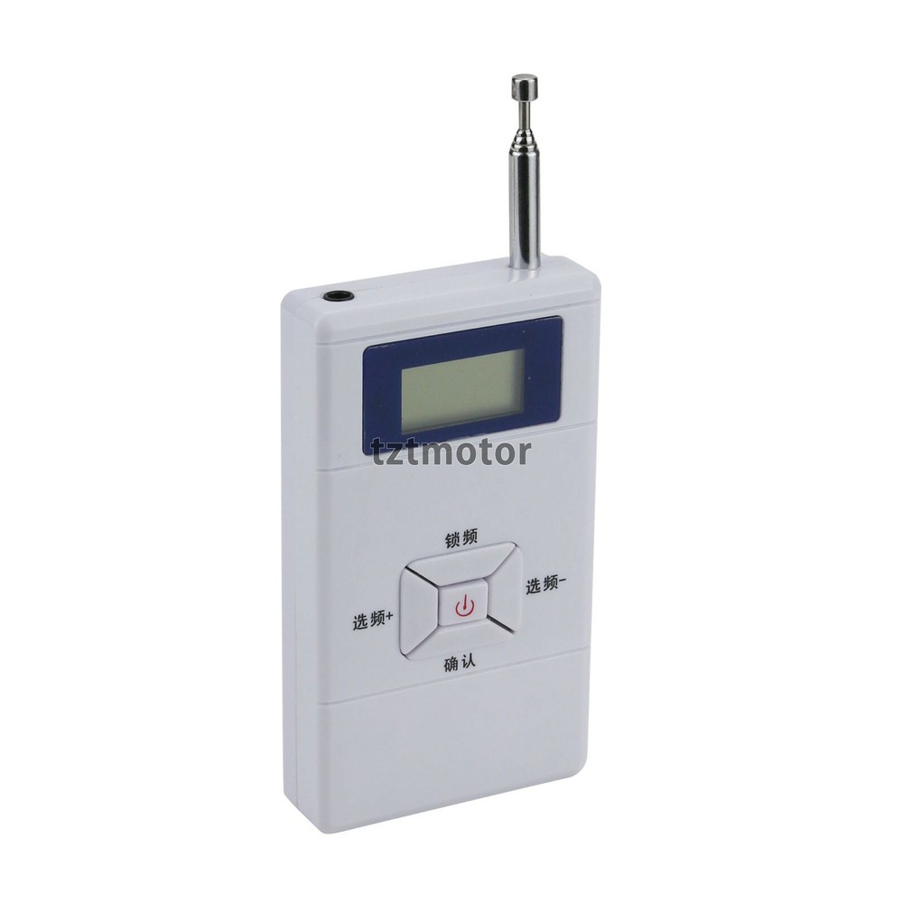 HRD-808 FM Radio Transmitter Mini Digital Display Adjustable 70Hz-108MHz 50M TZT