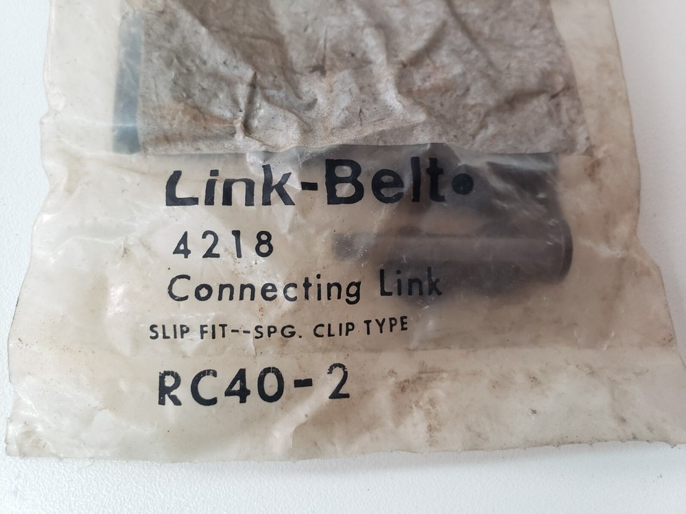 Link-Belt RC40-2 Connecting Chain Link 4218