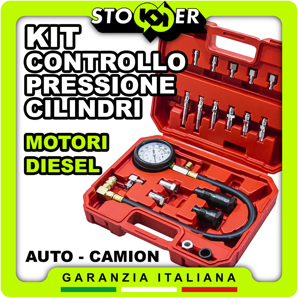Pressure Measurement Control Kit Compression Cylinders Piston Diesel Engines