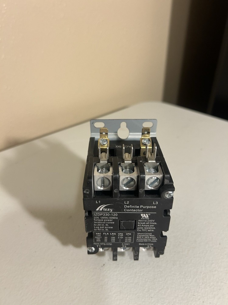 NEW Izzy IZDP330-130 Definite Purpose Contactor