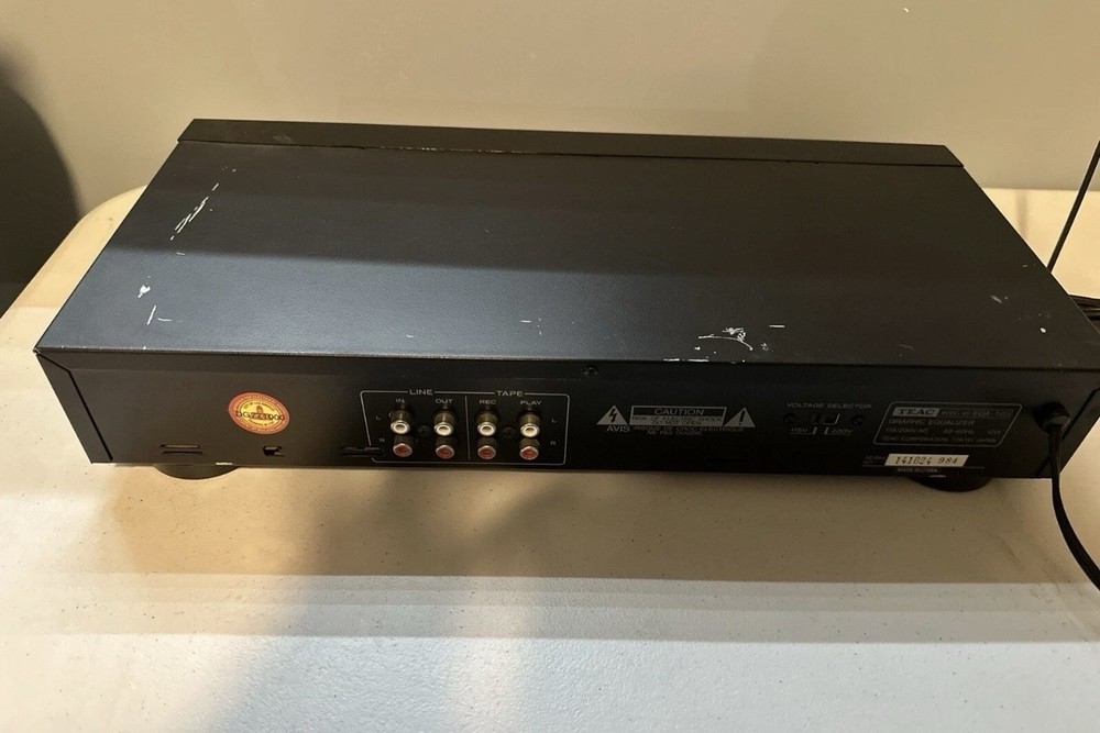 Teac EQA-190 Graphic Equalizer Untested