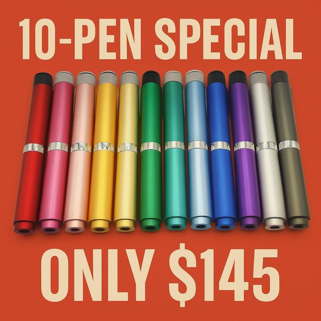 Reusable Magic Pep Pen Peptides 10 Pen Set