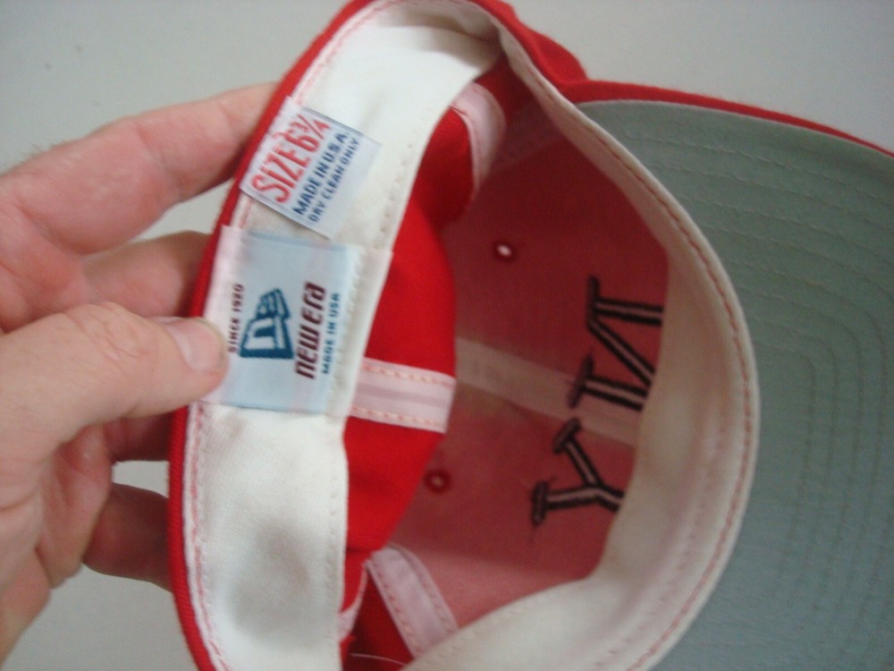 NEW YORK SCRIPT ERA FITTED 6 3/4 VINTAGE NEW 90S SCRIPT HAT CAP