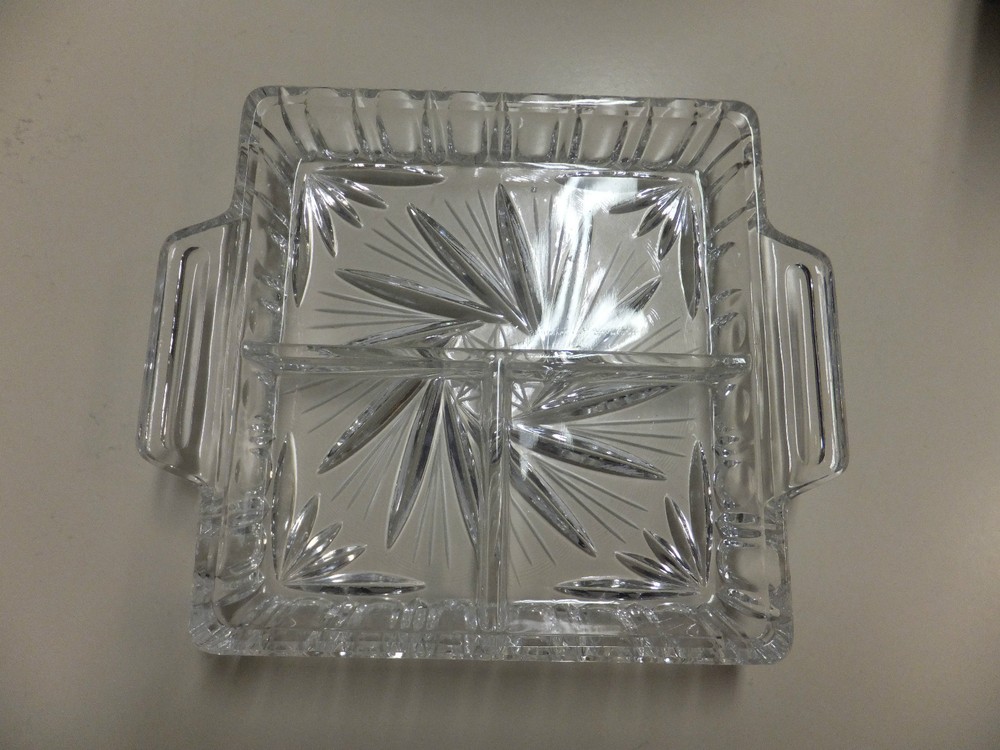 Crystal Butter Dish