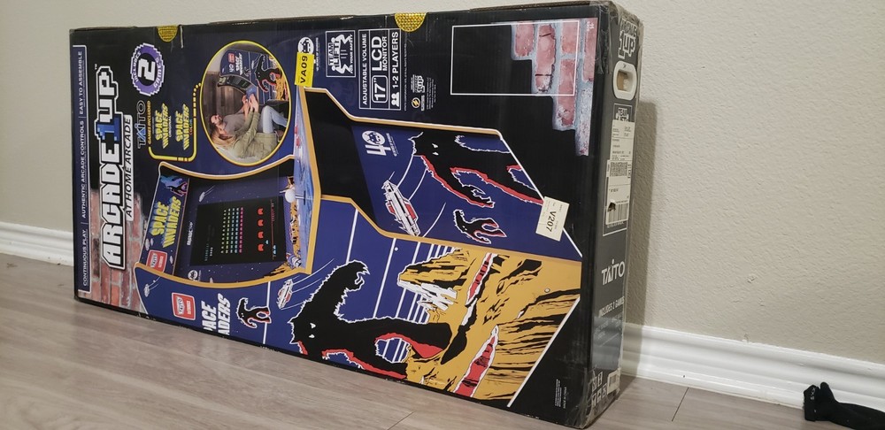 Brand New Space Invaders Arcade1up Retro Machine