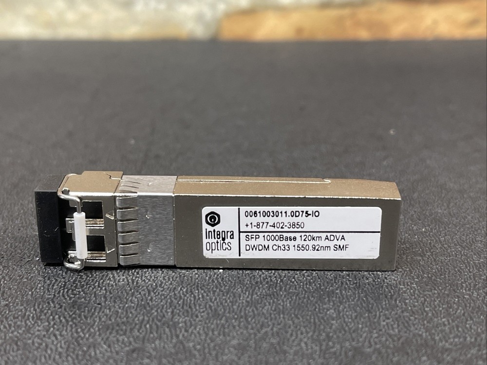 Integra Optics SFP 1000BASE 120KM ADVA-Compatible Optical Transceiver