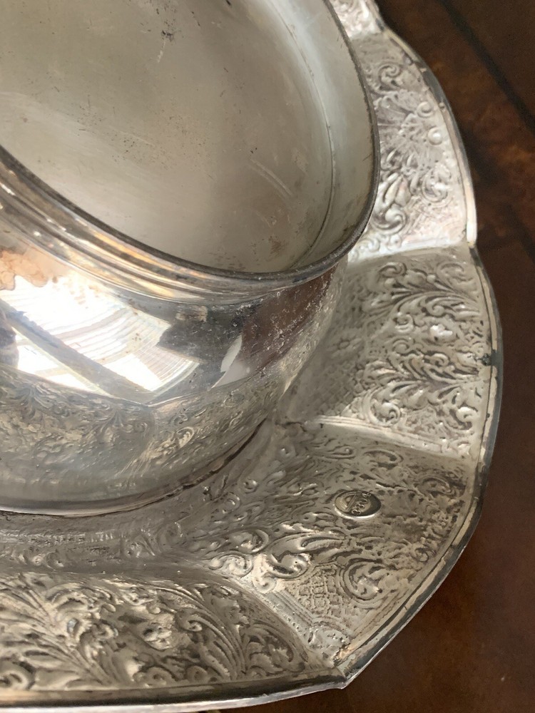 Vintage Barbour S.P. Co. International Silverplate Center Bowl 13.5”