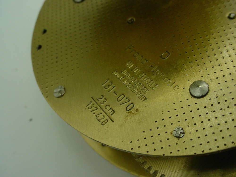 HERMLE 131-070 CLOCK MOVEMENT NOS