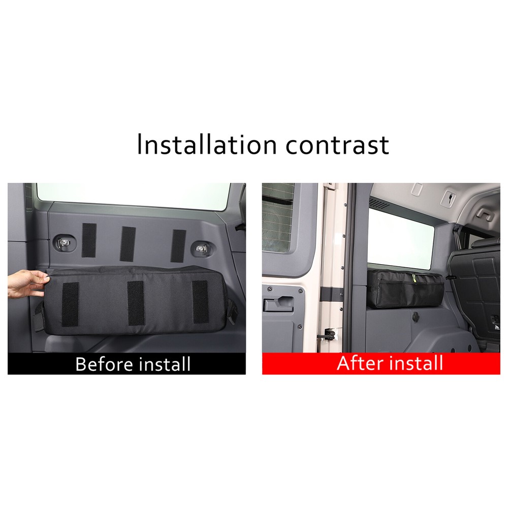 Trunk Left Side Window Under Storage Bag For Ineos Grenadier