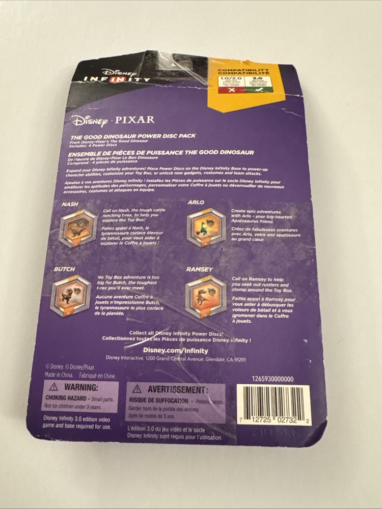 Disney Infinity The Good Dinosaur Power Disk Pack Edition 3.0 Game C3