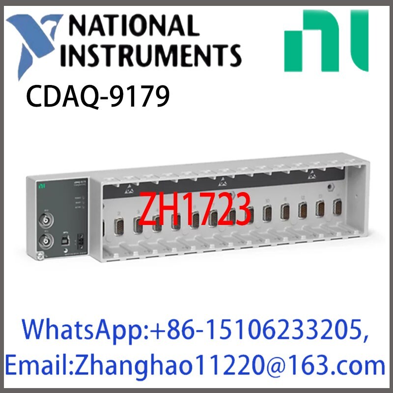 NI cDAQ-9179 783597-01 CompactDAQ Chassis C Series Controllers and Chassis