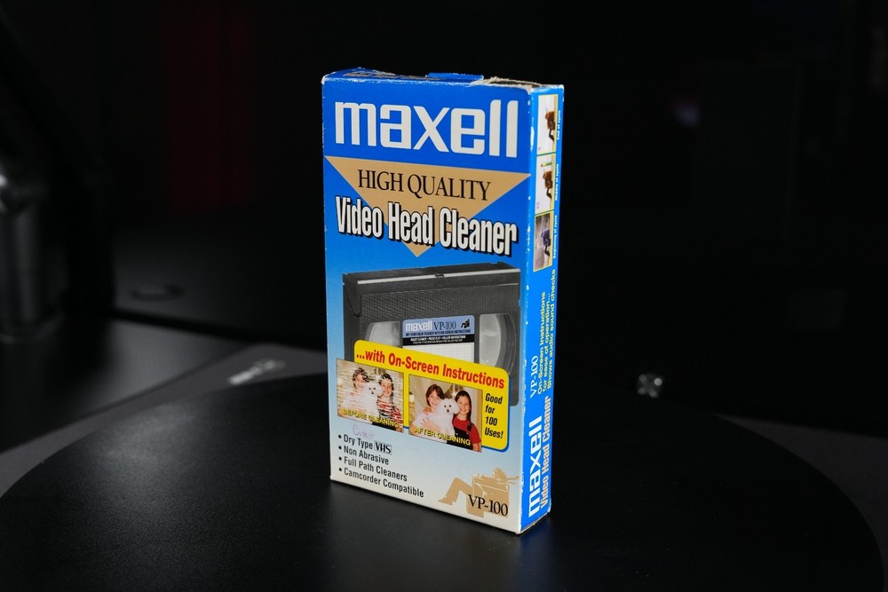 Maxwell High Quality Video Head Cleaner for VHS Tapes - USED