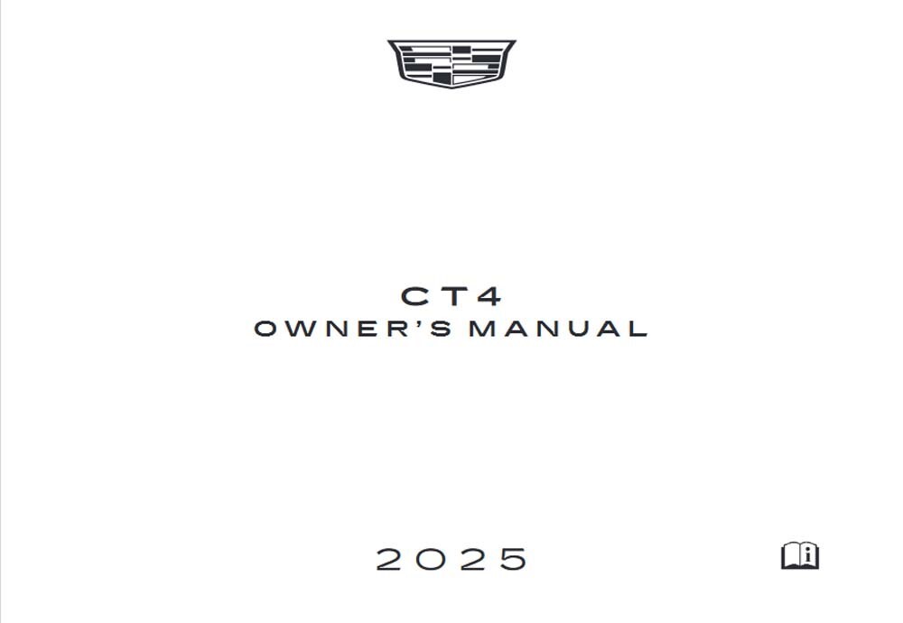 2025 Cadillac CT4 Owner's Manual