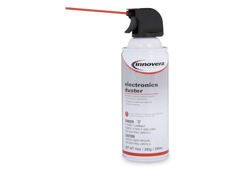 Innovera Dust Blower Air Duster Cleaner for Electronics  single can (10oz)