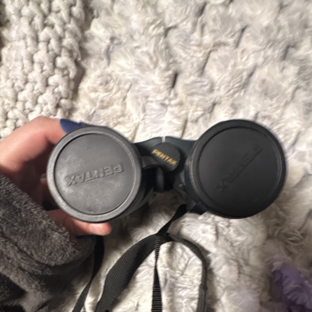 PENTAX 8x32 DCF SP Binoculars Phase Coating 8x 32mm Black Case Strap