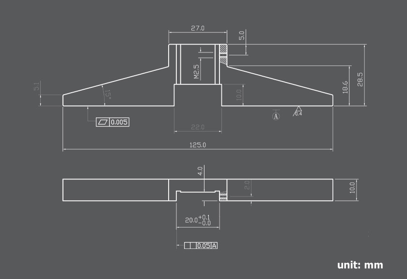 Aventor 4 Depth Base Attachment for 12" Caliper gage gauge !