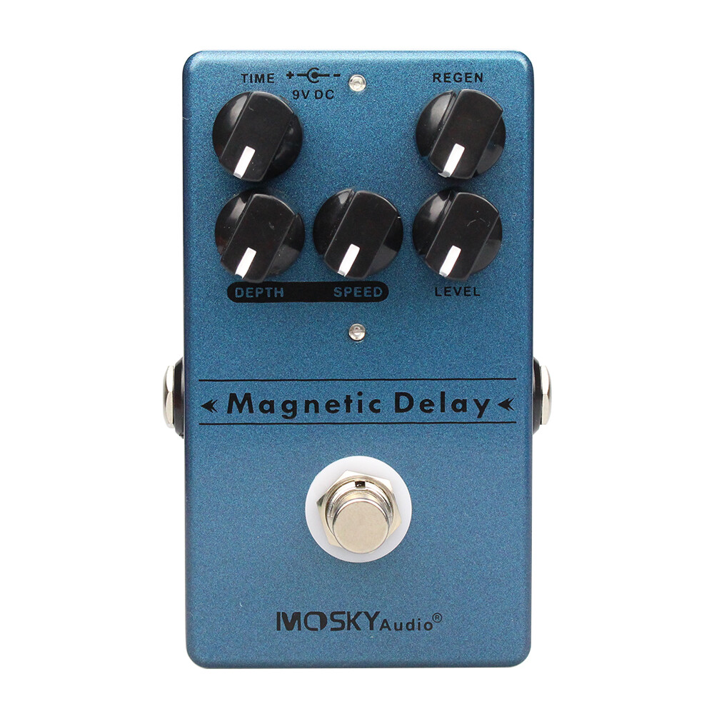 Magnetic Tape Delay Modulation function Guitar Effects Pedal As Keeley Mag Echo