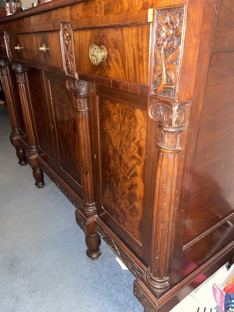 antique sideboard