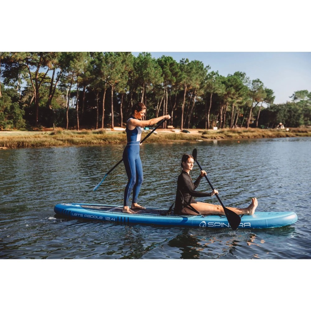 Spinera Lets Paddle Inflatable SUP Board Package 2026 - 12'4 Blue