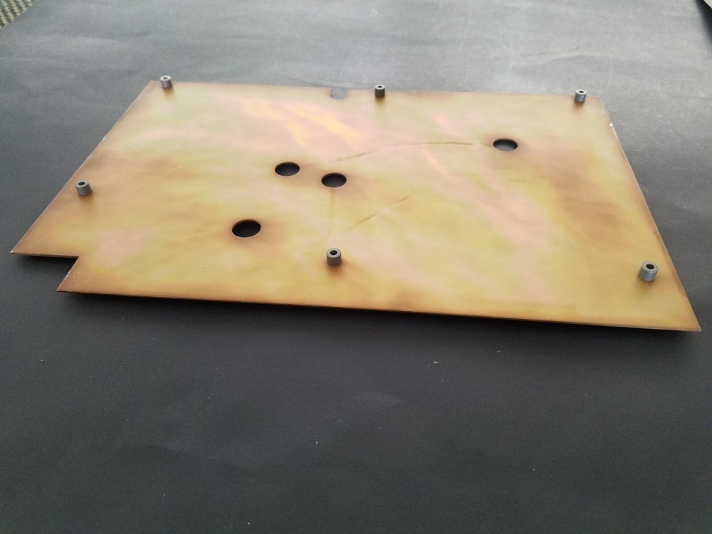 Metal Panel for a FLUKE 5100B Calibrator