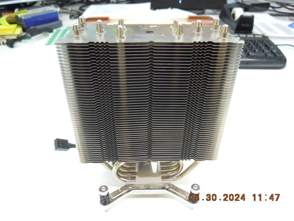 NOCTUA NH-U12S CPU Cooler with NF-F12 120mm Fan, 2 Side Rack & Screws (NM-XFB3)