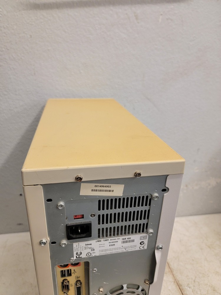 Vintage Gateway E-4200 Retro Gaming Computer Serial Parallel ISA Slot Floppy