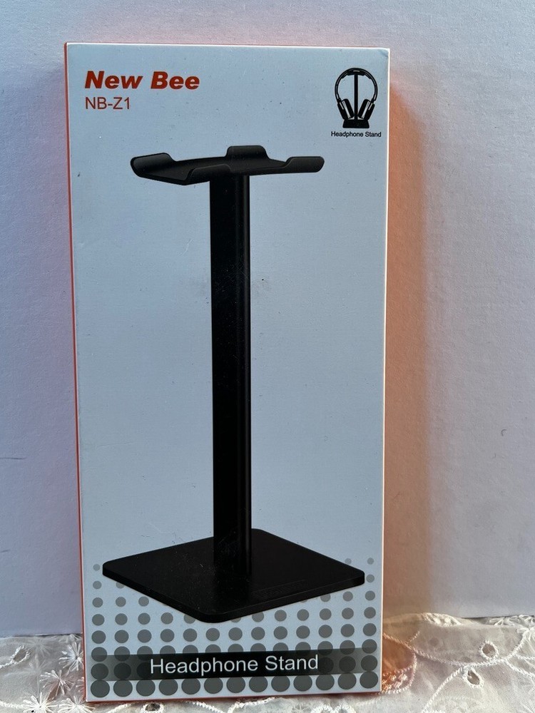 Headphone Stand Black New Bee NIB Never Used