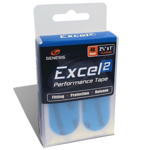 NEW Genesis Excel 2 Performance Tape, Blue, 40pcs/pkg
