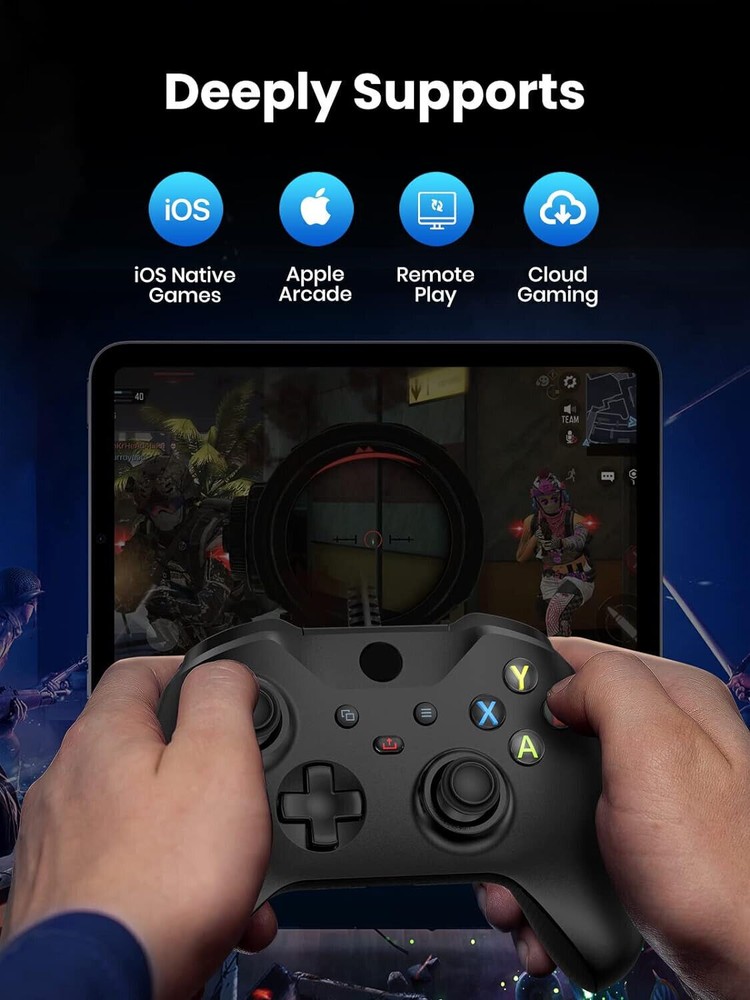 Wired USB-C Gaming Controller for iPad pro air mini Apple Arcade & Cloud Gaming