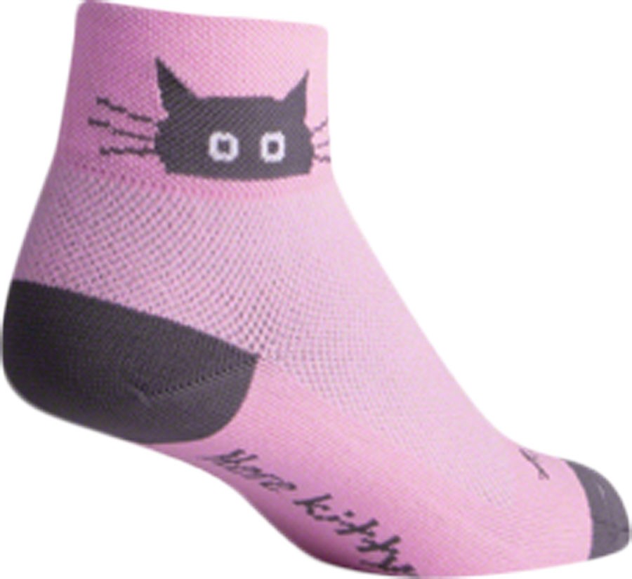 SockGuy Classic Low Socks Women's Small/Medium Pink