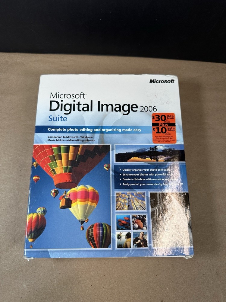 Microsoft Digital Image Suite 2006 For Windows Ships Fast!